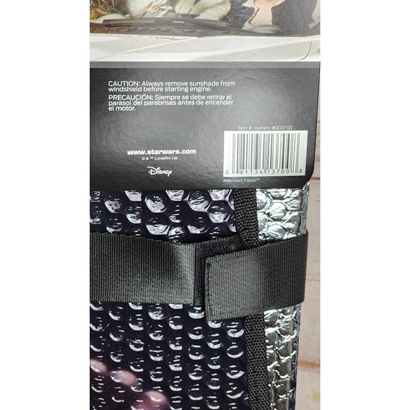 Star Wars Disney Reversible Auto Sunshade | Universal UV Protection - Picture 7 of 14